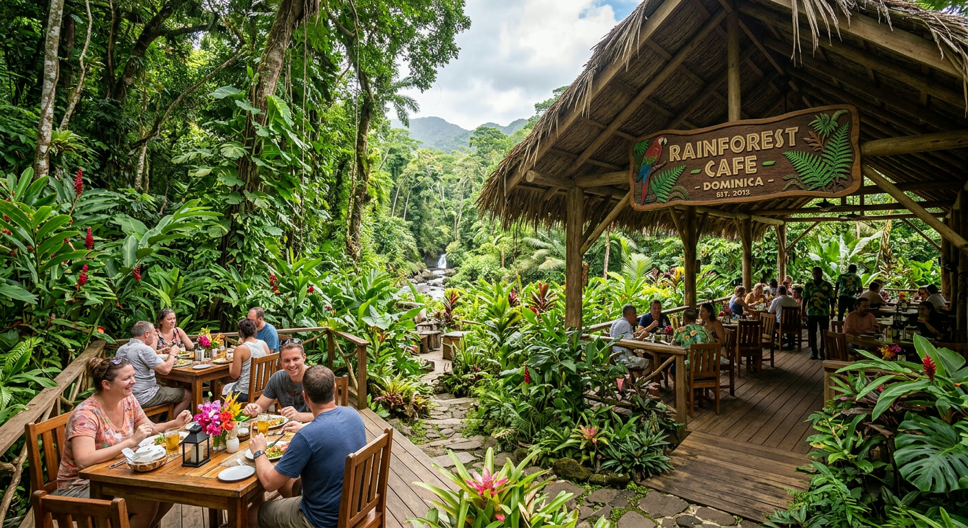 Rainforest Cafe Dominica β business in Dominica