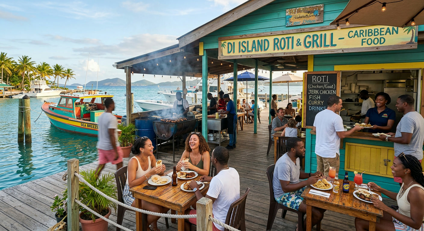 Dockside Roti & Grill — business in Antigua and Barbuda