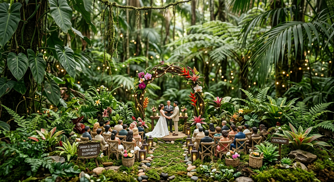 Rainforest Wedding Minis — business in Saint Lucia